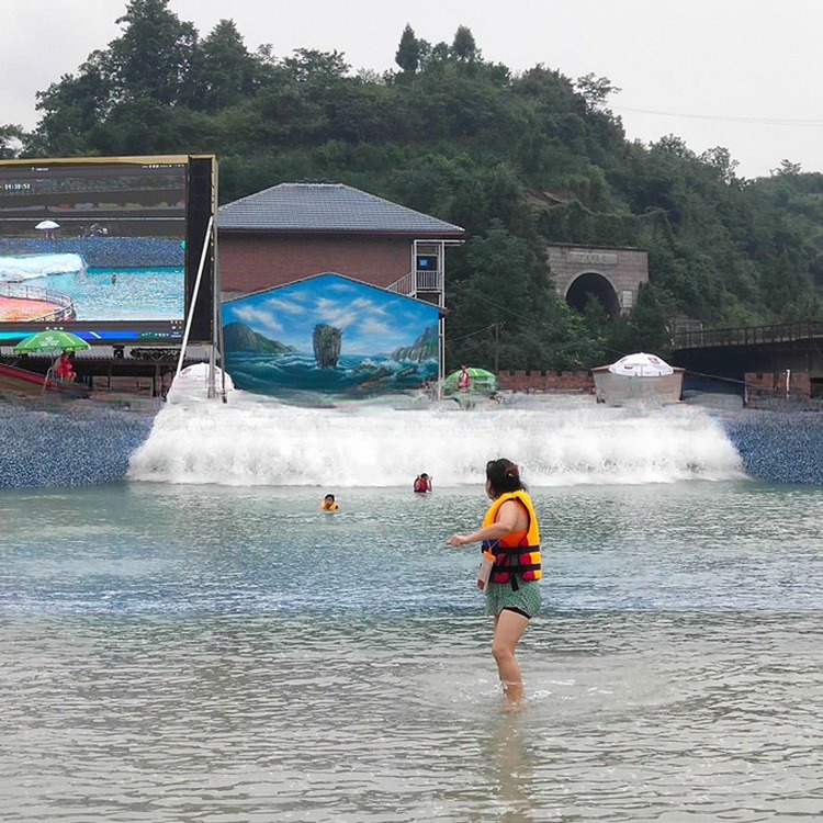 Water Park Artificial Tsunami Surf Pool Wave Machine