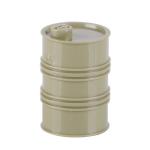 MOC military oil drums and oil pot barrel weapon building blocks accessories