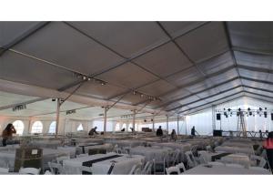 China Big Luxury White 20m By 50m Aluminum Frame Tent For Wedding wholesale