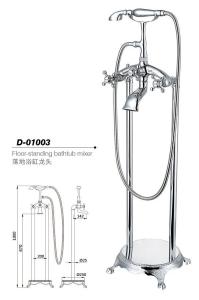 China Floor standing bathtunb mixer,Faucet D-01003 wholesale