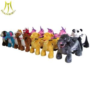 China Hansel children toys battery powered walking pets animal electric ride wholesale
