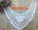 Golden Venise Lace Trim Flower Motif Ribbon Crafts