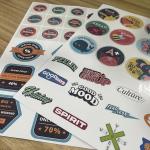 Pigment Inkjet 135gsm Semi-Glossy Self Adhesive Sticker Paper