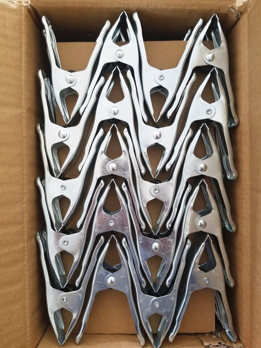 2/4/6 Inch Spring Clips Multifunctional Woodworking Clamps A Metal Spring Clip