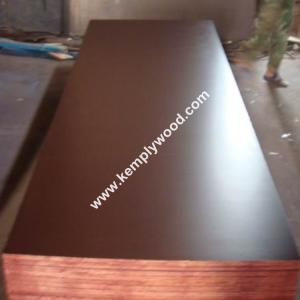 China Two times hot press combi core 15times usage brown film faced plywood,two times hot pressed shuttering plywood wholesale