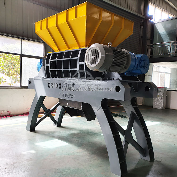 Automatic Single Shaft Plastic Shredder Crusher Combination Machine for Manufacturing Plants Farms for Abs Pc Ps pa Pppe