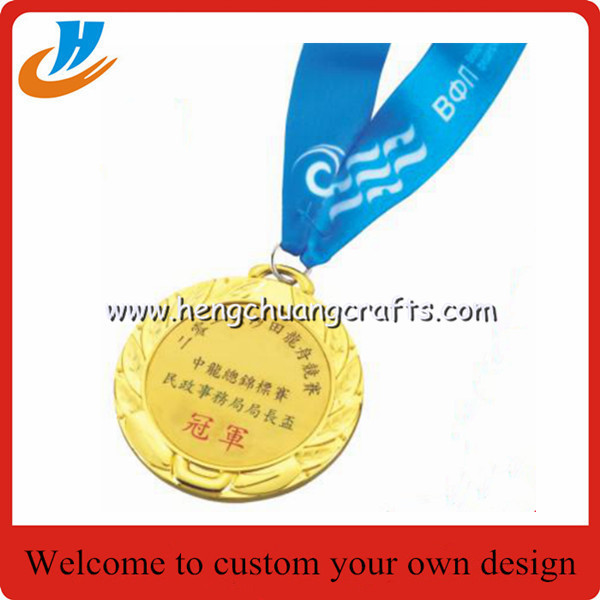 Polish gold award medals, a selection of metal blank sports medals available