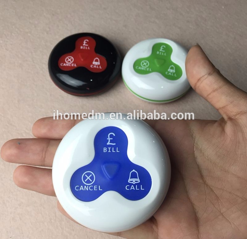 BEST waterproof wireless smart pager service button calling system