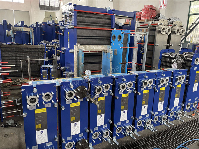 OEM Gasket Type Heat Exchanger Titanium / Stainless Steel Coil Heat Exchanger