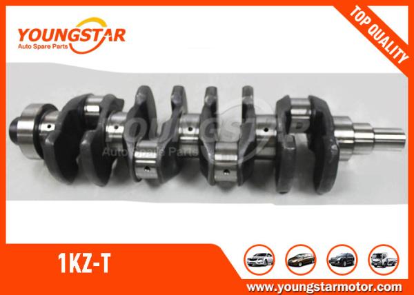 Car Engine Crankshaft For TOYOTA 1KZ-T / 1KZ-TE 3.0TD 13401 - 67010 ( 6 Holes
