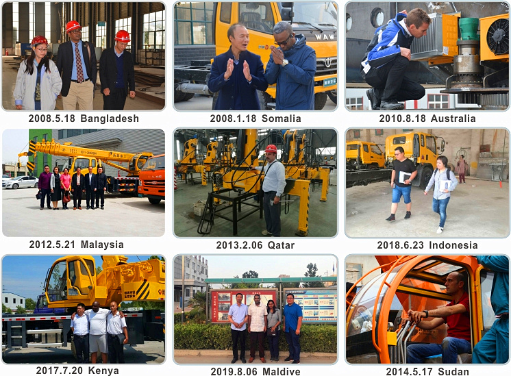 Construction Custom 5 Ton Crane Lorry Truck Mounted Crane
