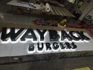 China 12mm-100mm 3D LED Letter Signs IP65 For Hospitals / Mall 50000 hours Lifetime wholesale
