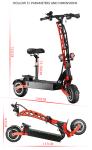 Fast Selling 5600W Scooter Max Speed 85KM/H Scooters for Adult in orange black