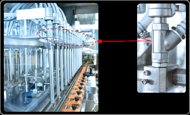 120bpm 4 Head Liquid Filling Machinery