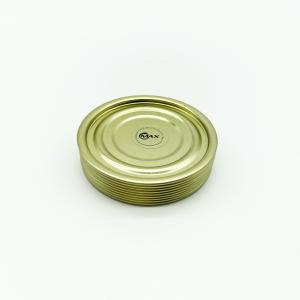China BPA FREE Metal Can Lids Gold Silver Color Various Diameter For Food Packaging wholesale