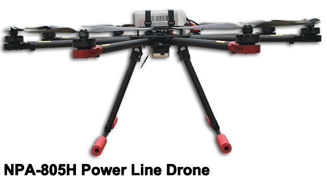 Single Axis Gimbal 720p Camera Powerline Drone Gps