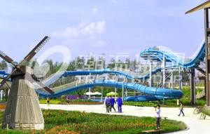 China Commercial Fiberglass Adult Waterslide in Adventure Waterpark wholesale
