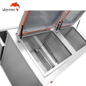 China Two Stations 77L Industrial Ultrasonic Cleaner For Air Filter Fan wholesale
