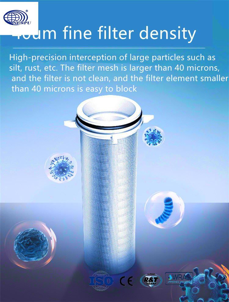 3000L/ H Household Water Purifier RO Water Pre Filter For Home
