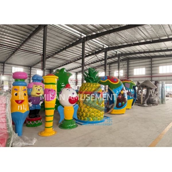 Custom Water Park Slide Fiberglass Material For Indoor Ourtdoor Use