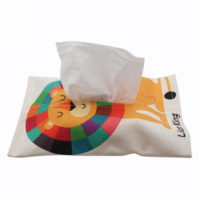 Personalized Sublimation Blank Linen Tissue Bag Sublimation Printing Blanks