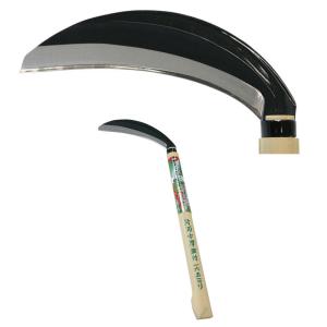 China 16in Japanese Sickle Tool Herbaceous Garden Scythe Sharp Blade wholesale