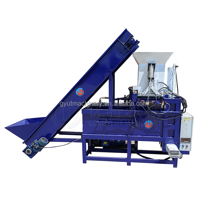 Tractor Trailed Electric Motor Wood Sawdust Baler Machine for Bedding Compressing