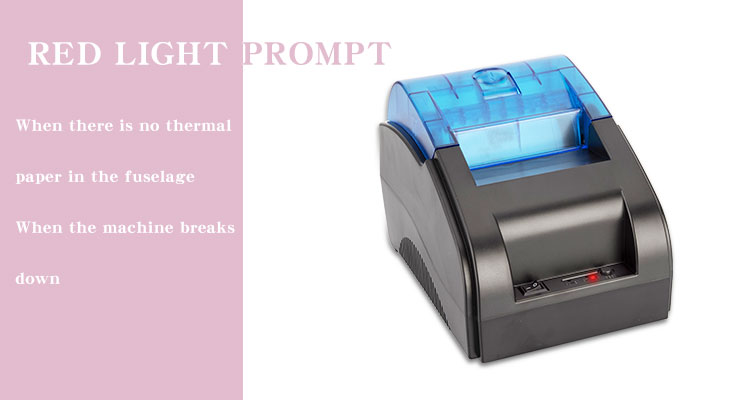 Stock High Speed Pos 80mm Desktop Receipt Printer Standard DC 9v-2a Adapter for Market