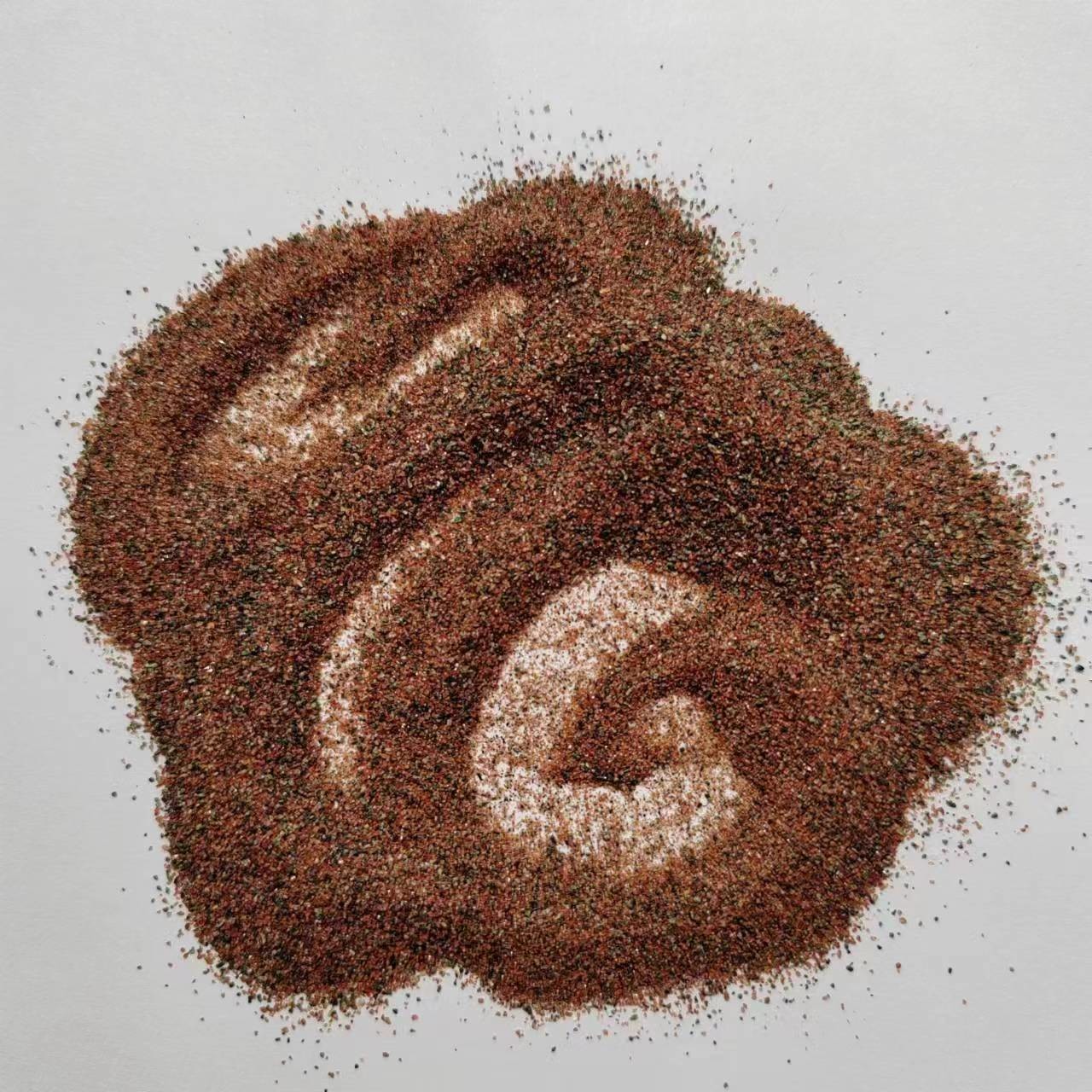 CNC waterjet cutting Abrasive medium Garnet sand 60 mesh HS code 25132000 washed filtration