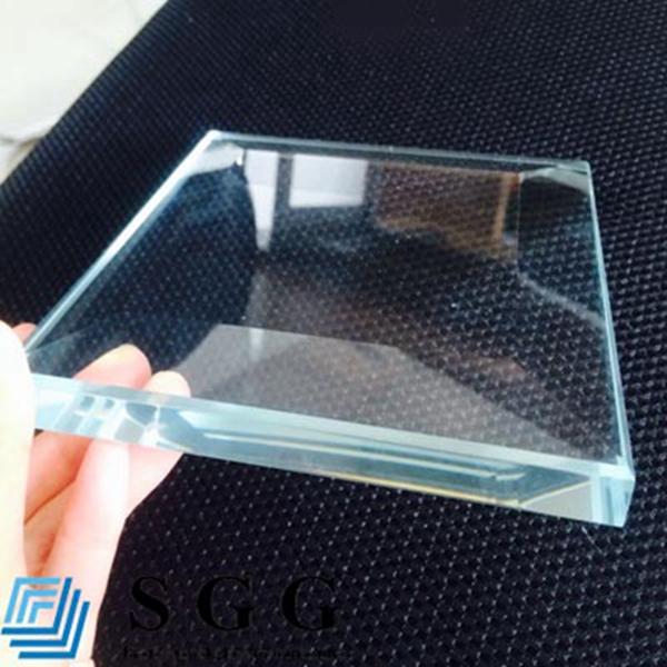 Top quality 15mm low iron glass