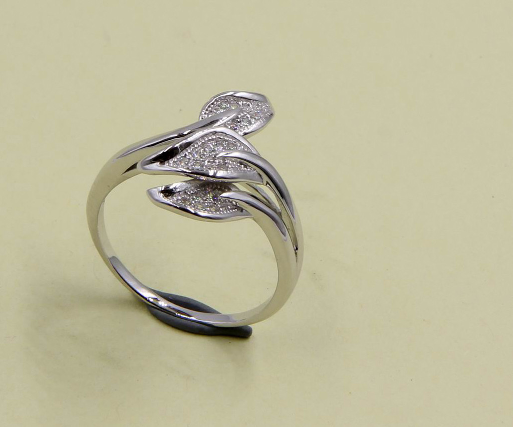 Sterling Silver Rings Petite Prong Pave CZ Pear Heart Chevron Oval Round Evil Eye Sterling Silver Rose Ring Sterling