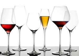 China 680ml Lead Free Crystal Wine Glasses Hand Blown Crystal Stemless Glasses wholesale