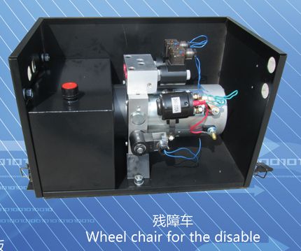 12V 24V 48V DC hydraulic power uint for dump truck