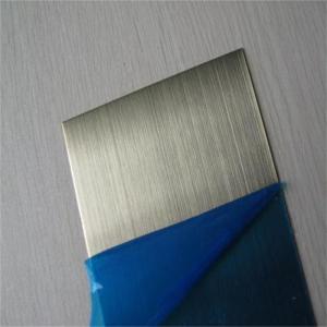China 1000mm-6000mm HL Stainless Steel Strip wholesale