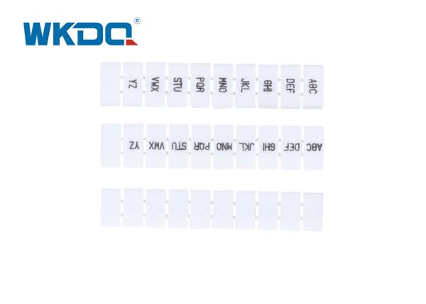 Quality ZB  Screw Terminal Block Marking Number Tag Zack Marker Strip Label for sale