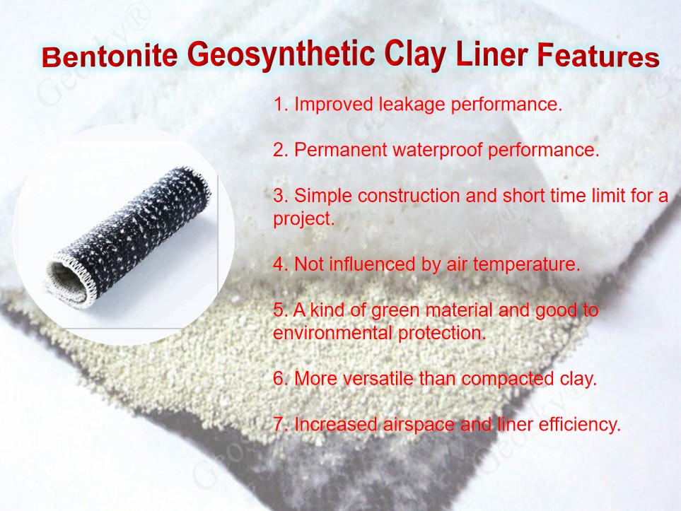 Customizable Sodium Bentonite Agriculture GCL Waterproof Blanket for Agriculture