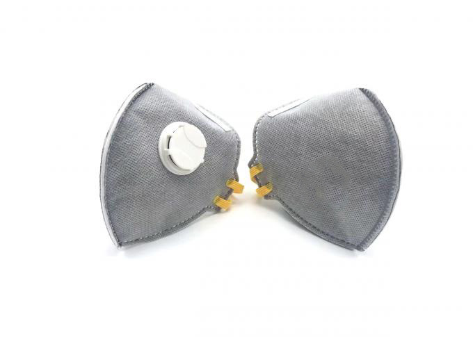 Non - Stimulating Ffp2 Dust Mask 4 Layer Nose Bar Adaptable Perfect Fitting