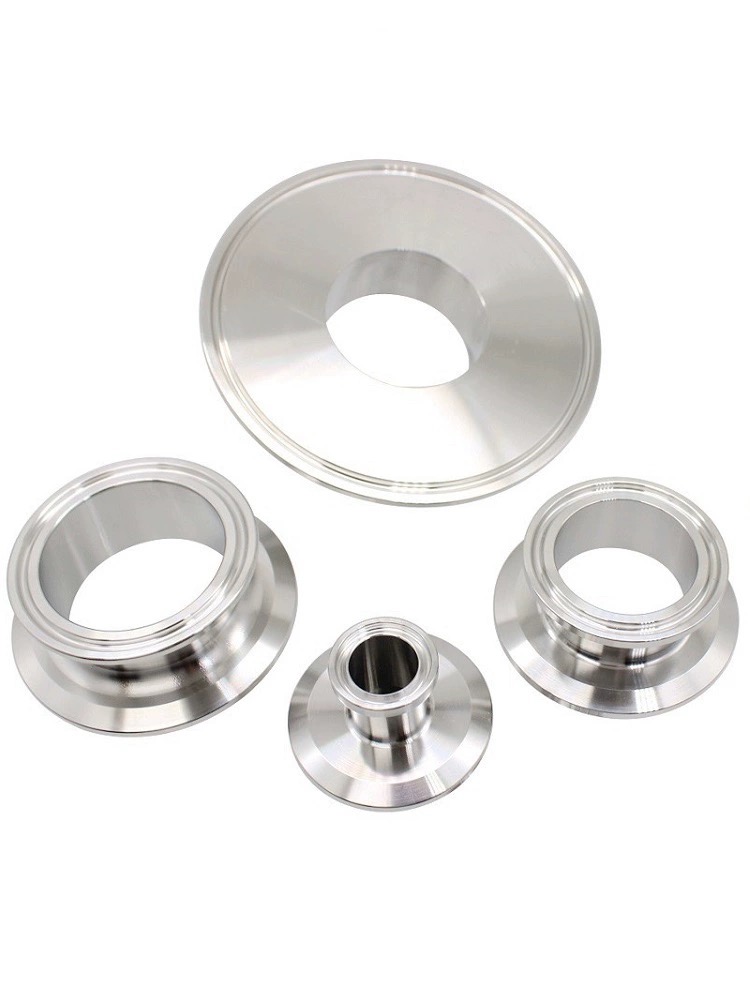 ODM Supported RTS Sanitary Stainless Steel 304 316L Pipe Quick Reducing Blind Plate