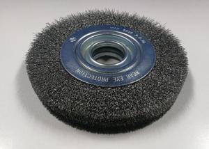 China Corrugated Wire Industrial Steel Wire Wheel Brush For Heavy Duty Brushing wholesale
