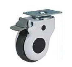 China TPR Medical Caster with Brake Plateform wholesale