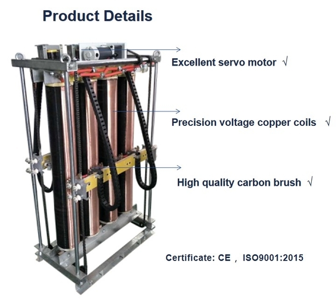 130KVA Three Phase Industrial Voltage Regulator Over Temperature 1