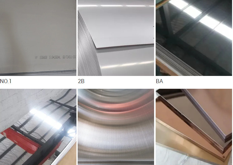 2000mm Stainless Steel Sheet Plate 8K 310s 202 321 316 410 430 316l 201 Cold Rolled