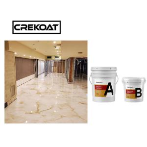 China Fast Drying No Bubble Metallic Epoxy Resin Floor Coating Pearl White wholesale