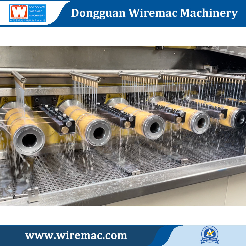 Automatic 16 Wire Multi Drawing Machine With Outlet Diameter 0.14 to 0.52 MM