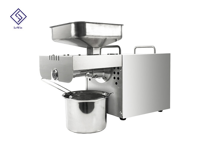 SS304 Household Oil Extraction Machine Small Oil Press Machine For Home Use