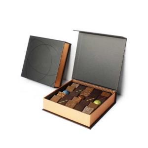 China CCNB Chocolate Gift Box Packaging F Flute Gold Foil Gift Boxes wholesale