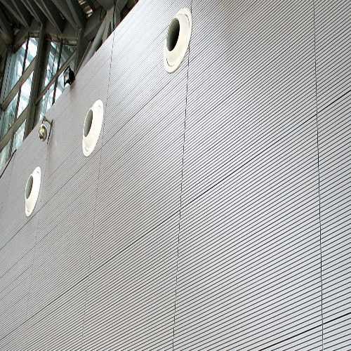 Grooved MDF Wood Fiber Acoustic Panels Classic Design Sound Absorbing 2440mm