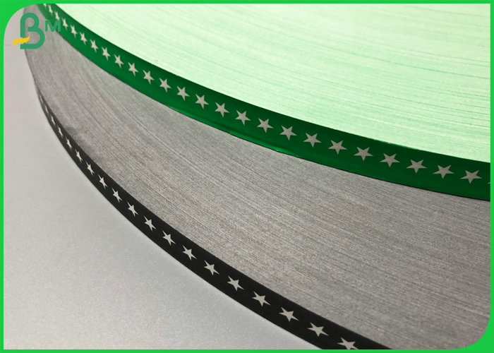 13mm 15mm 60gsm Black Blue Color Straw Surface Paper OEM Design 