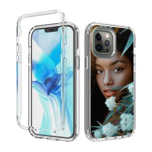 China Polycarbonate CDR Logo Clear Customized Iphone Cases wholesale