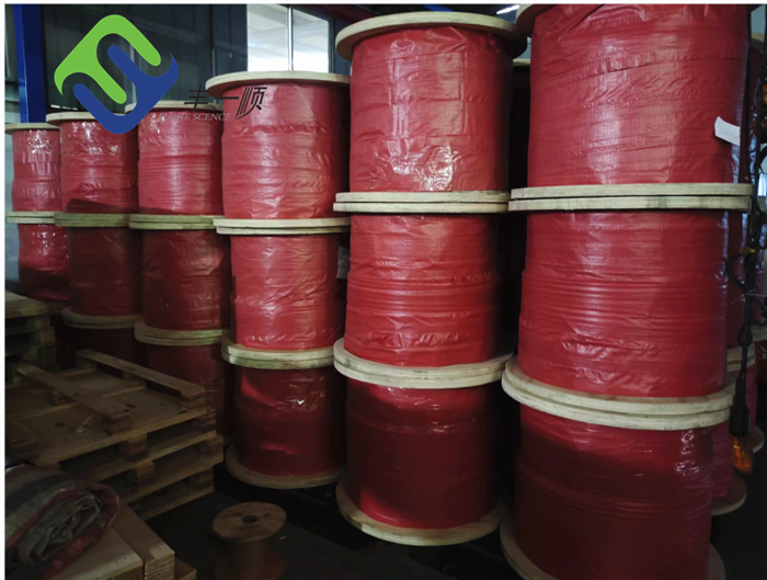 6 Strand Pp Danline Combination Rope Reinforced For Marine Rope Fishing Rope